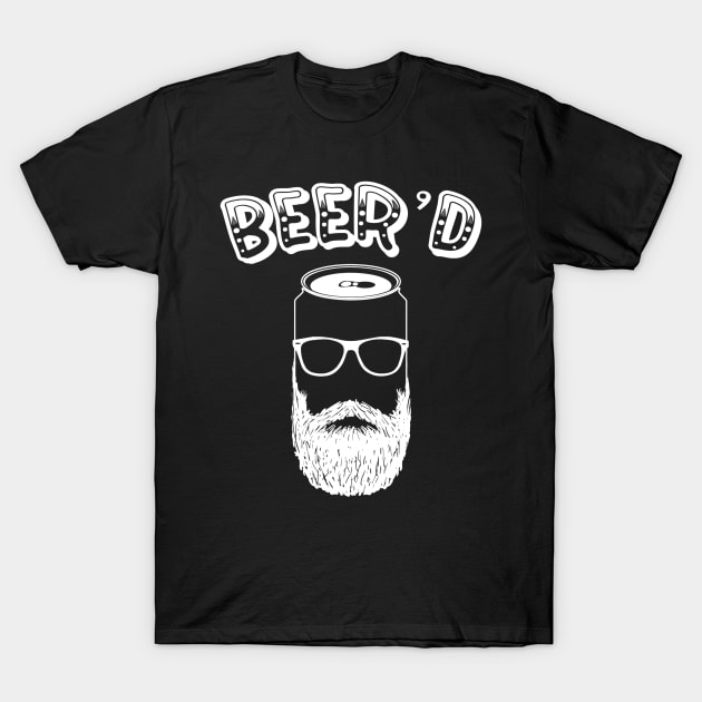 Beerd Beer and Beard Lover T-Shirt by FONSbually